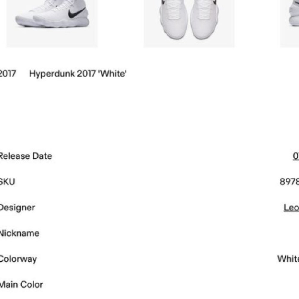 ✔️ [Nike] 2017 Hyperdunk Classic White - Picture 14 of 14